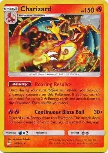 Charizard [Cracked Ice] - Pokemon Team Up #14