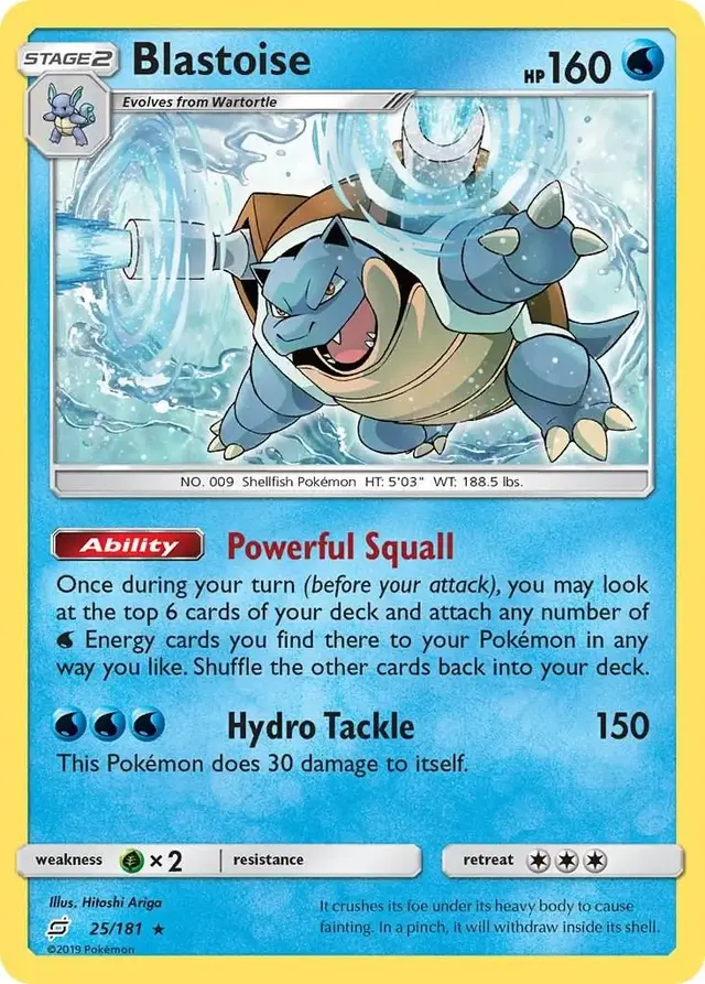 Blastoise - Pokemon Team Up #25