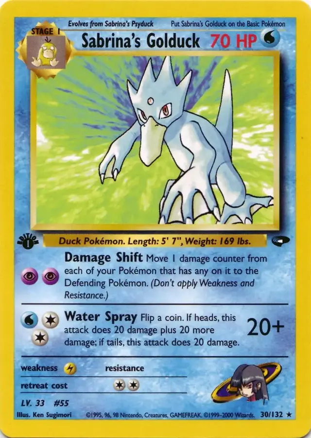 Sabrina's Golduck - Pokemon Gym Challenge #30
