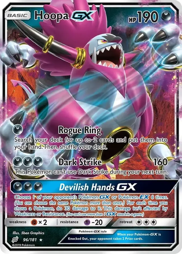 Hoopa GX - Pokemon Team Up #96