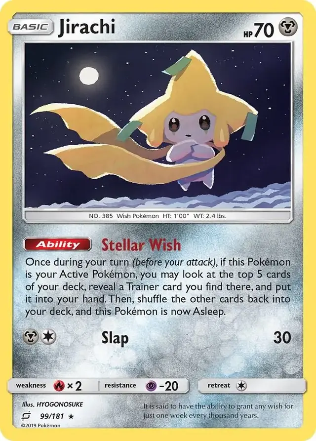 Jirachi - Pokemon Team Up #99