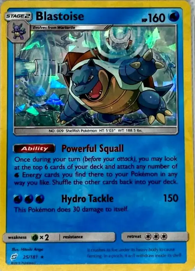 Blastoise [Cracked Ice] - Pokemon Team Up #25