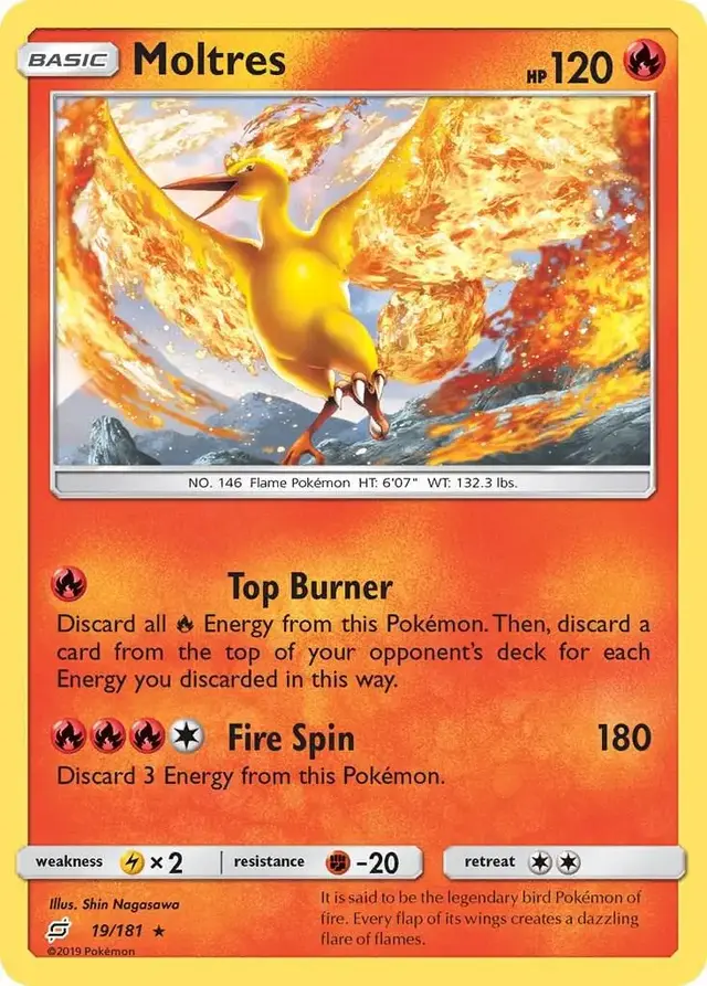 Moltres - Pokemon Team Up #19