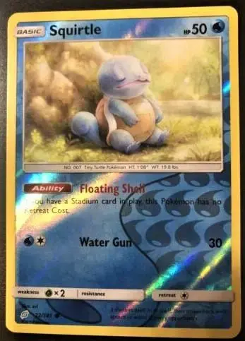 Squirtle [Reverse Holo] - Pokemon Team Up #22