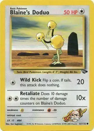Blaine's Doduo - Pokemon Gym Challenge #61