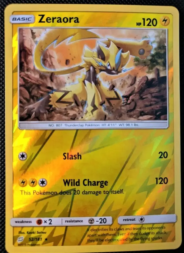 Zeraora [Reverse Holo]