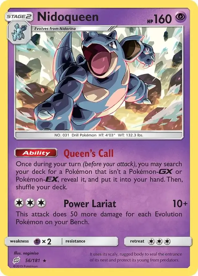 Nidoqueen - Pokemon Team Up #56
