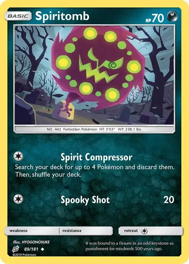 Spiritomb - Pokemon Team Up #89
