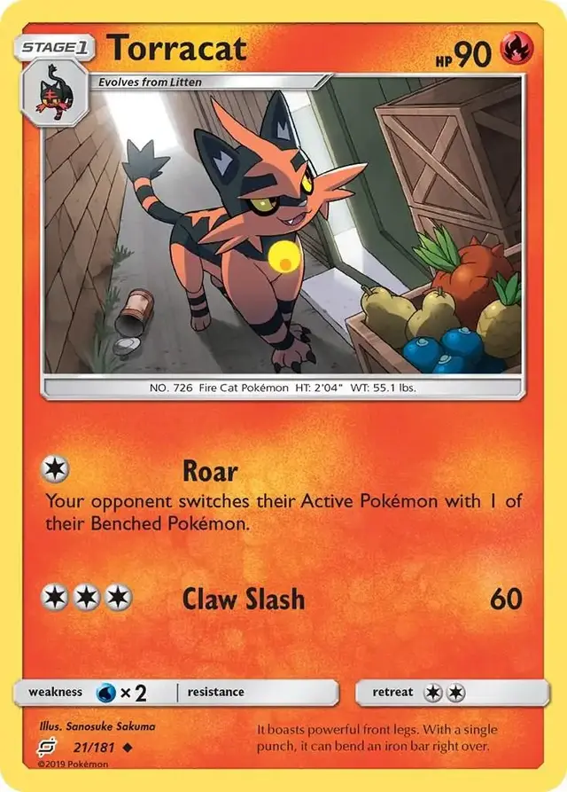 Torracat - Pokemon Team Up #21