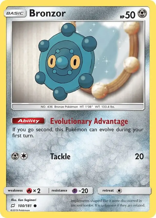 Bronzor - Pokemon Team Up #100