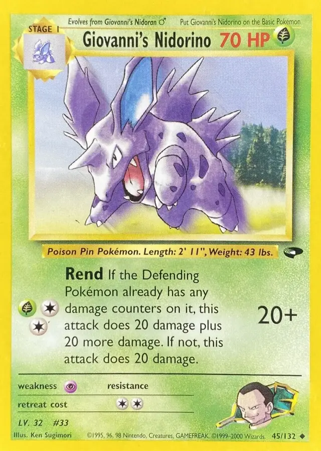 Giovanni's Nidorino - Pokemon Gym Challenge #45