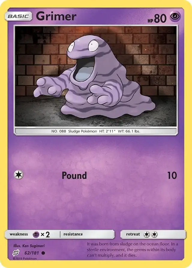 Grimer - Pokemon Team Up #62