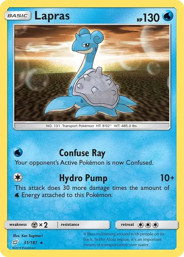 Lapras - Pokemon Team Up #31