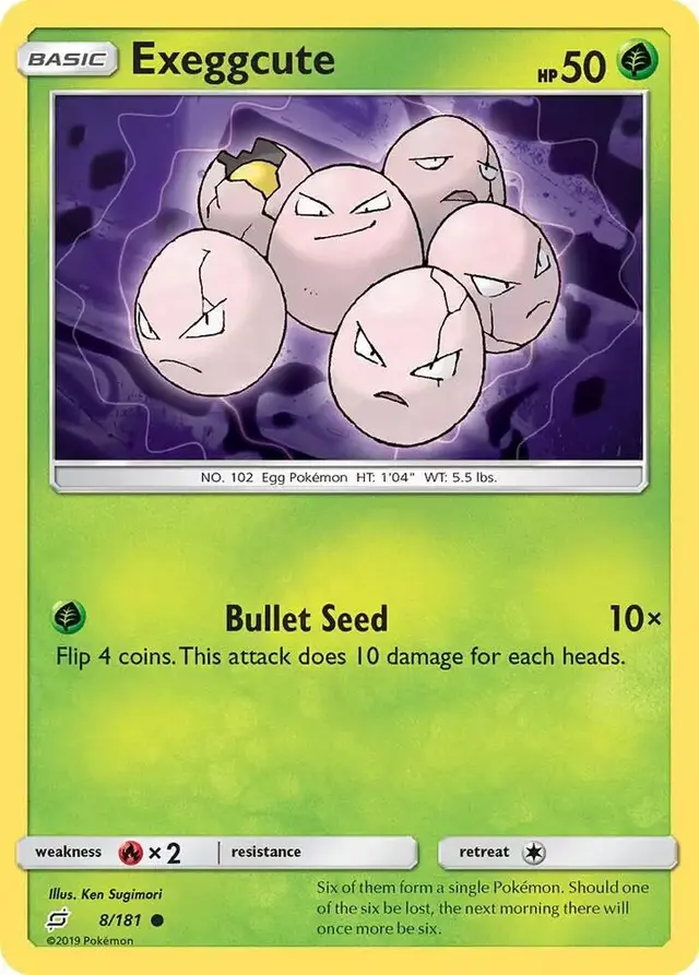 Exeggcute - Pokemon Team Up #8