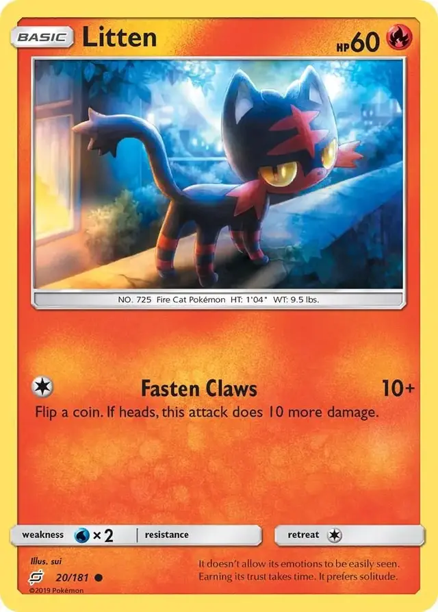 Litten - Pokemon Team Up #20
