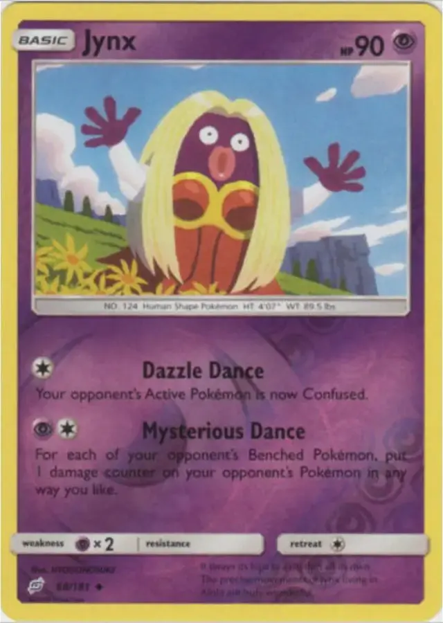 Jynx [Reverse Holo] - Pokemon Team Up #68