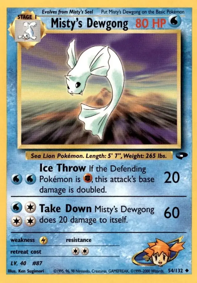 Misty's Dewgong - Pokemon Gym Challenge #54