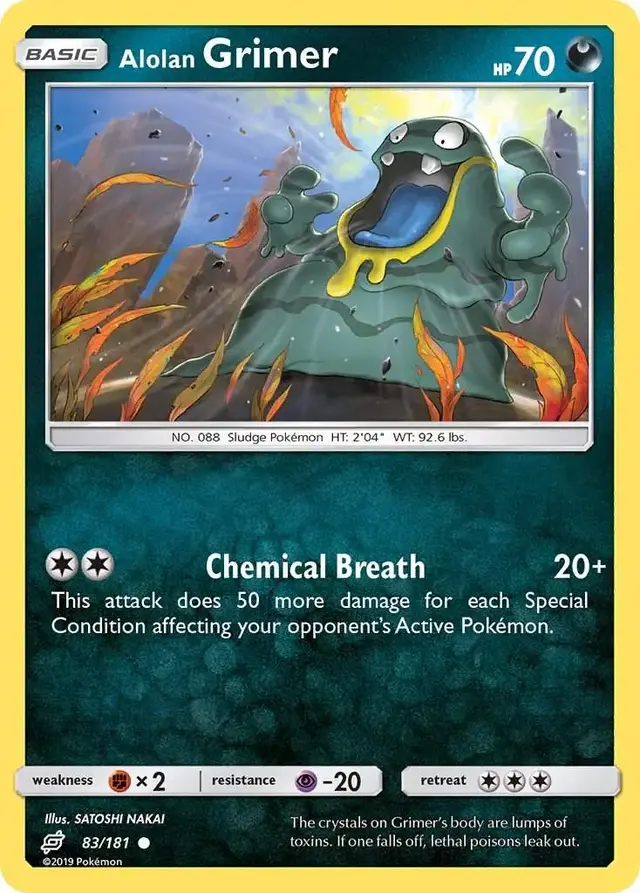Alolan Grimer - Pokemon Team Up #83