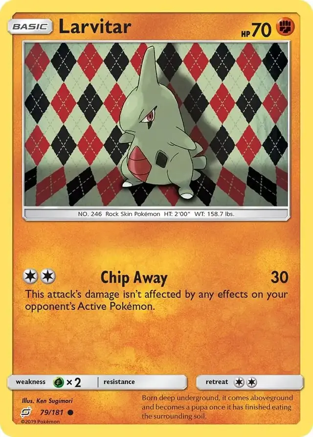 Larvitar - Pokemon Team Up #79