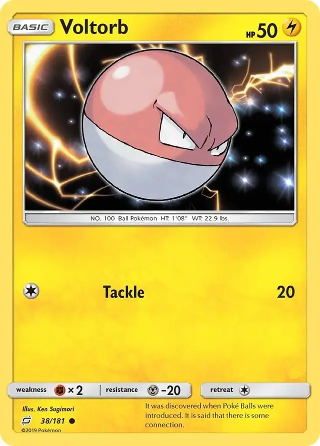 Voltorb - Pokemon Team Up #38