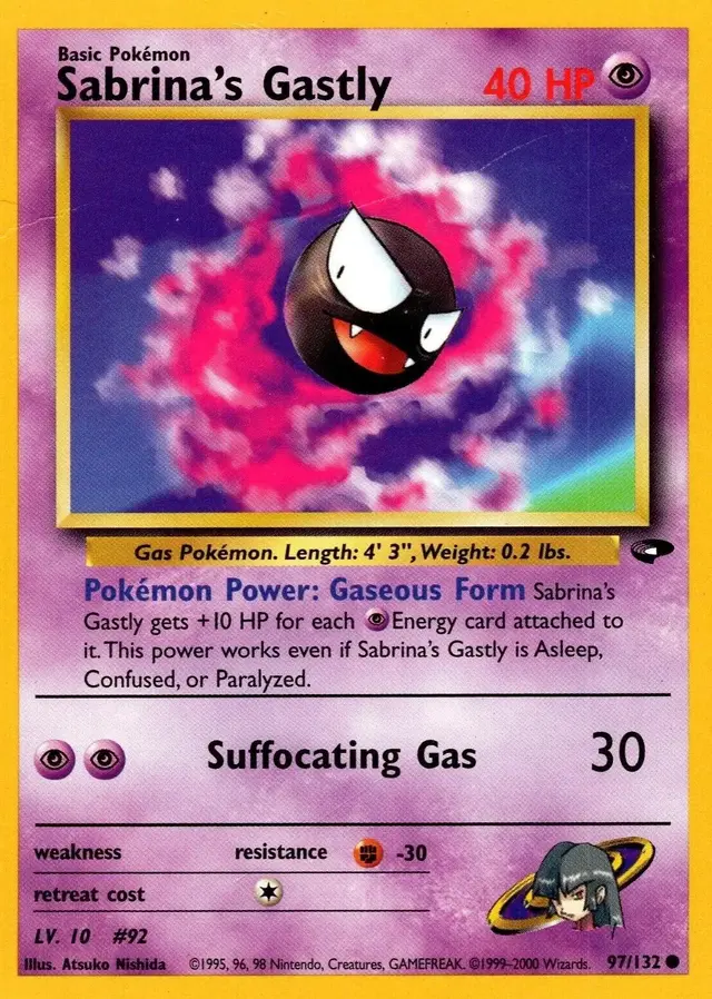 Sabrina's Gastly - Pokemon Gym Challenge #97
