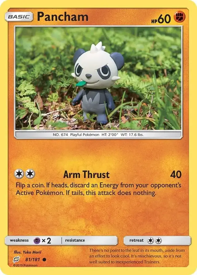 Pancham - Pokemon Team Up #81