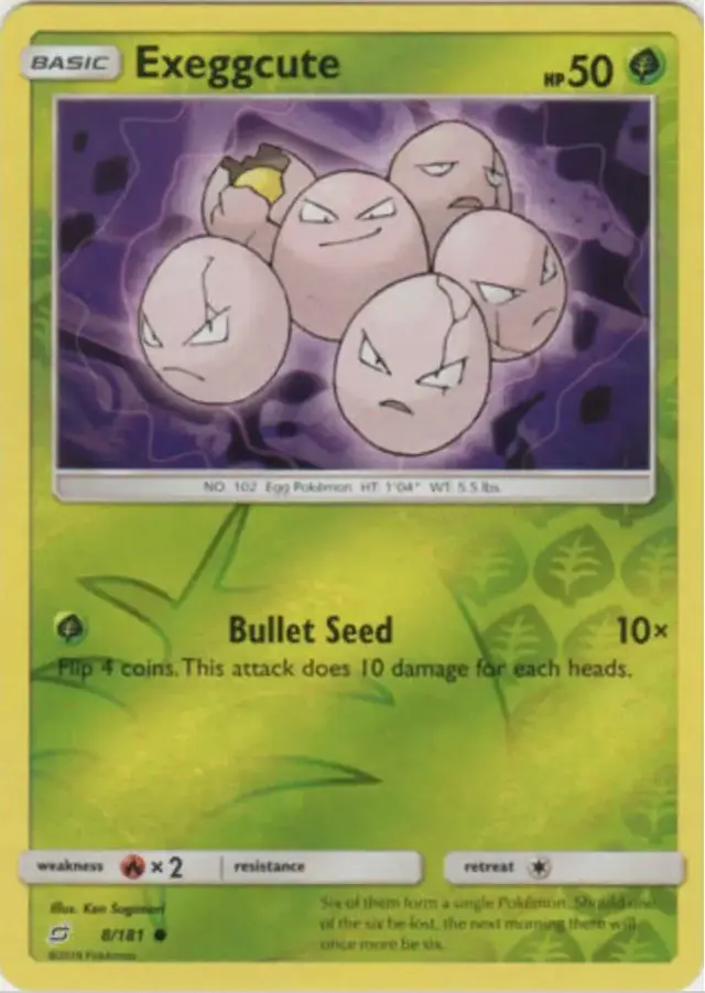Exeggcute [Reverse Holo] - Pokemon Team Up #8