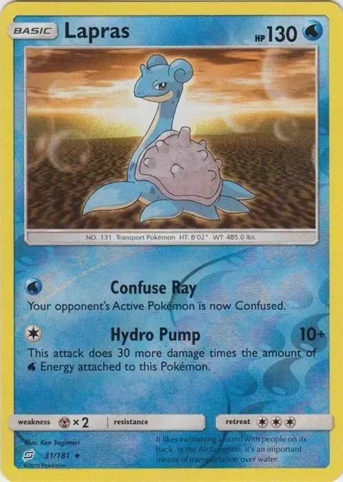 Lapras [Reverse Holo]