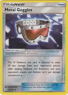 Metal Goggles [Reverse Holo]