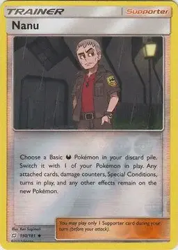 Nanu [Reverse Holo] - Pokemon Team Up