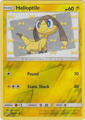 Helioptile [Reverse Holo]