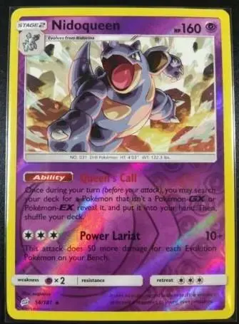 Nidoqueen [Reverse Holo] - Pokemon Team Up #56
