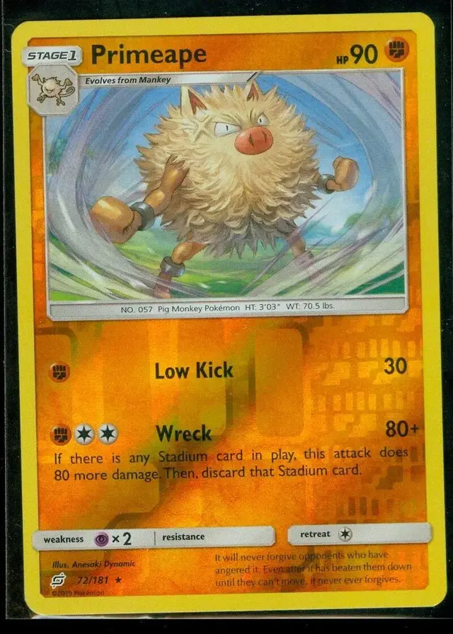Primeape [Reverse Holo]