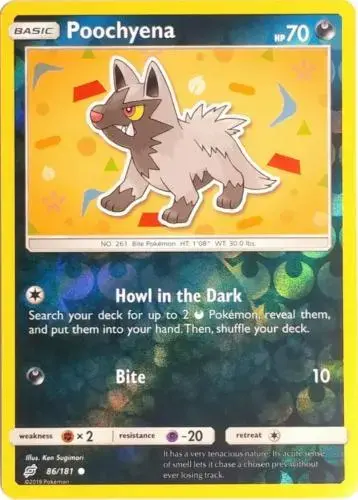 Poochyena [Reverse Holo] - Pokemon Team Up #86