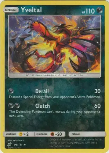 Yveltal [Reverse Holo] - Pokemon Team Up #95