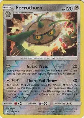 Ferrothorn [Reverse Holo] - Pokemon Team Up #103
