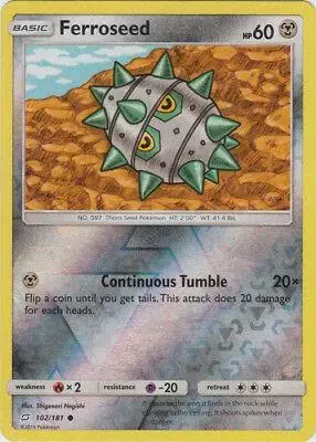 Ferroseed [Reverse Holo]