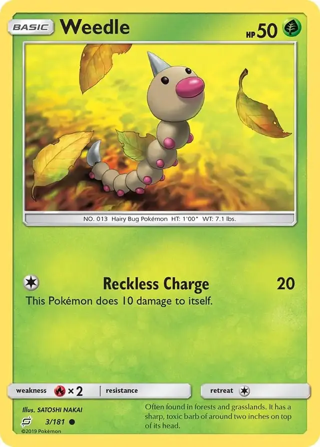 Weedle - Pokemon Team Up #3