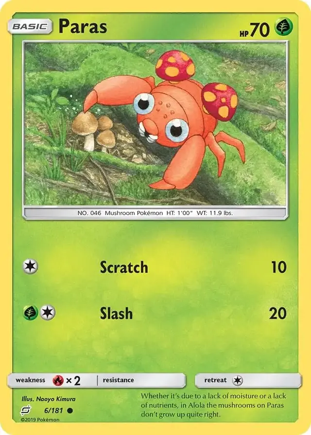 Paras - Pokemon Team Up #6