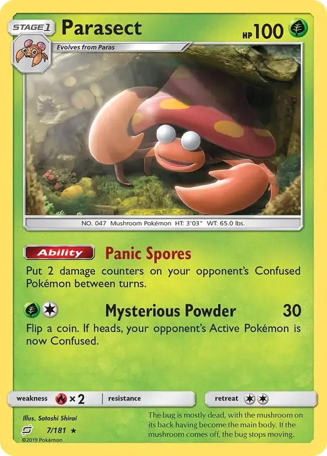 Parasect - Pokemon Team Up #7