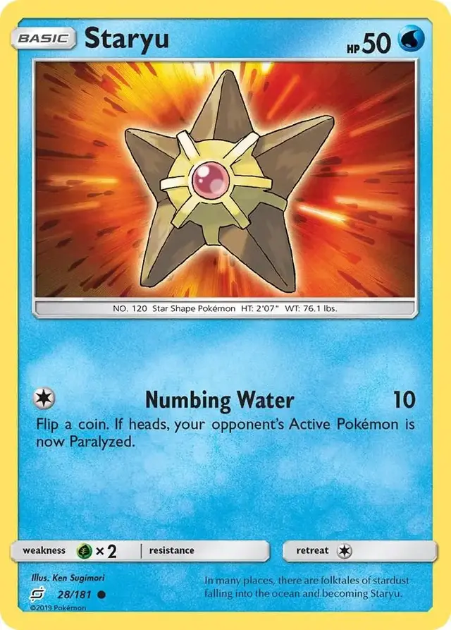 Staryu - Pokemon Team Up #28