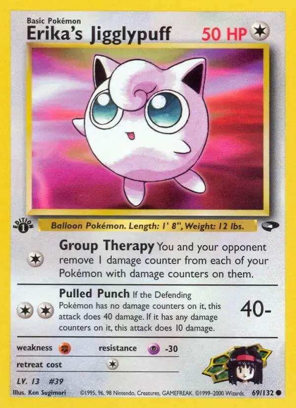 Erika's Jigglypuff [1st Edition] - Pokemon Gym Challenge #69