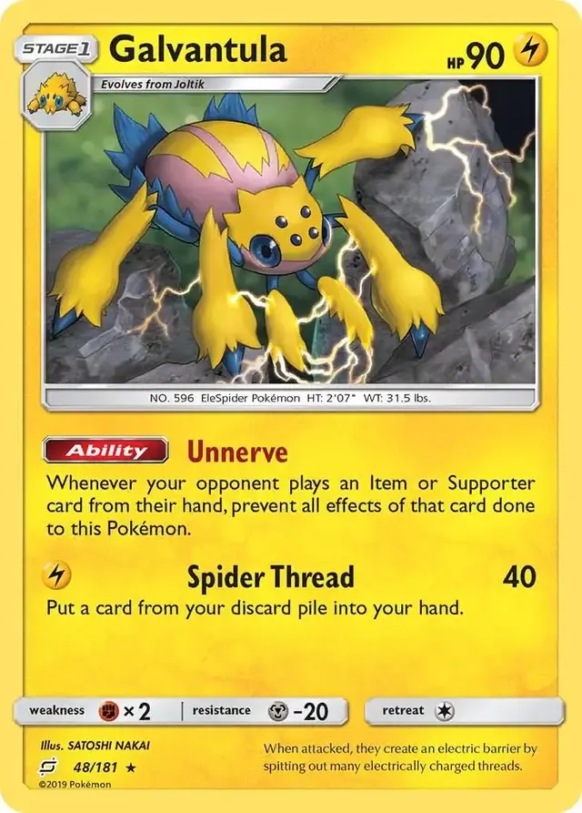 Galvantula - Pokemon Team Up #48