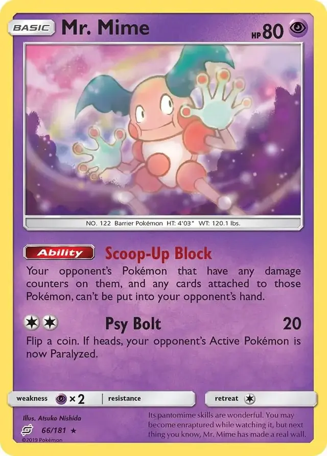 Mr. Mime - Pokemon Team Up #66