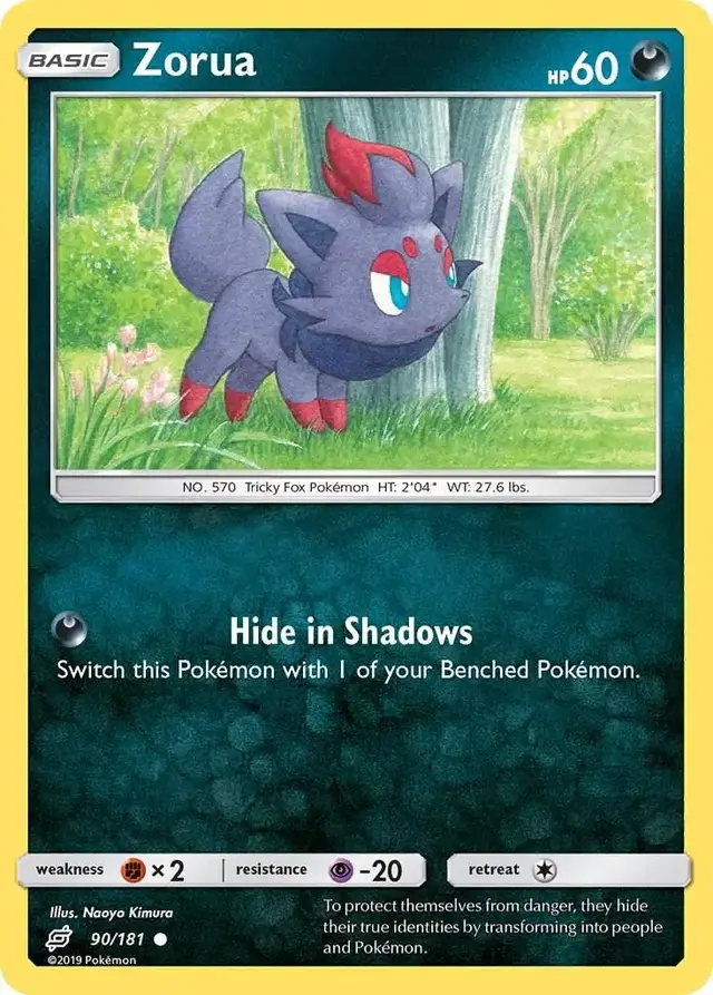Zorua - Pokemon Team Up #90