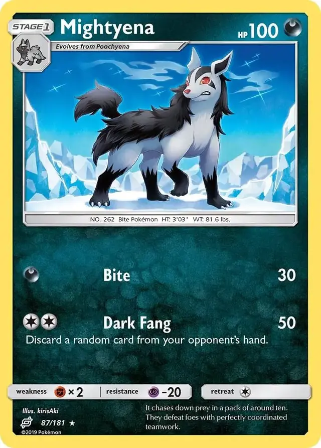 Mightyena - Pokemon Team Up #87