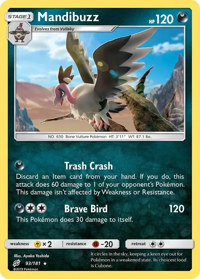 Mandibuzz - Pokemon Team Up #93
