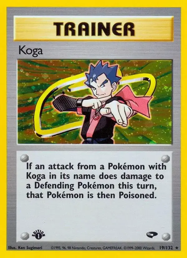 Koga [1st Edition] - Pokemon Gym Challenge #19