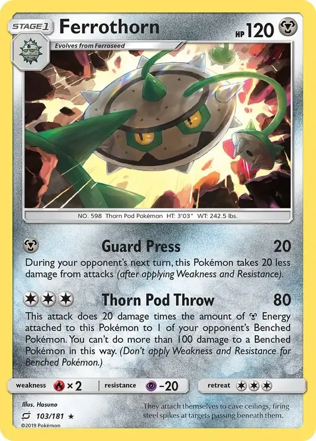 Ferrothorn - Pokemon Team Up #103