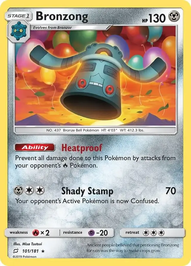 Bronzong - Pokemon Team Up #101